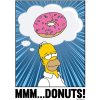 Men's The Simpsons Homer Mmm… Donuts T-Shirt - White - X Large.jpg